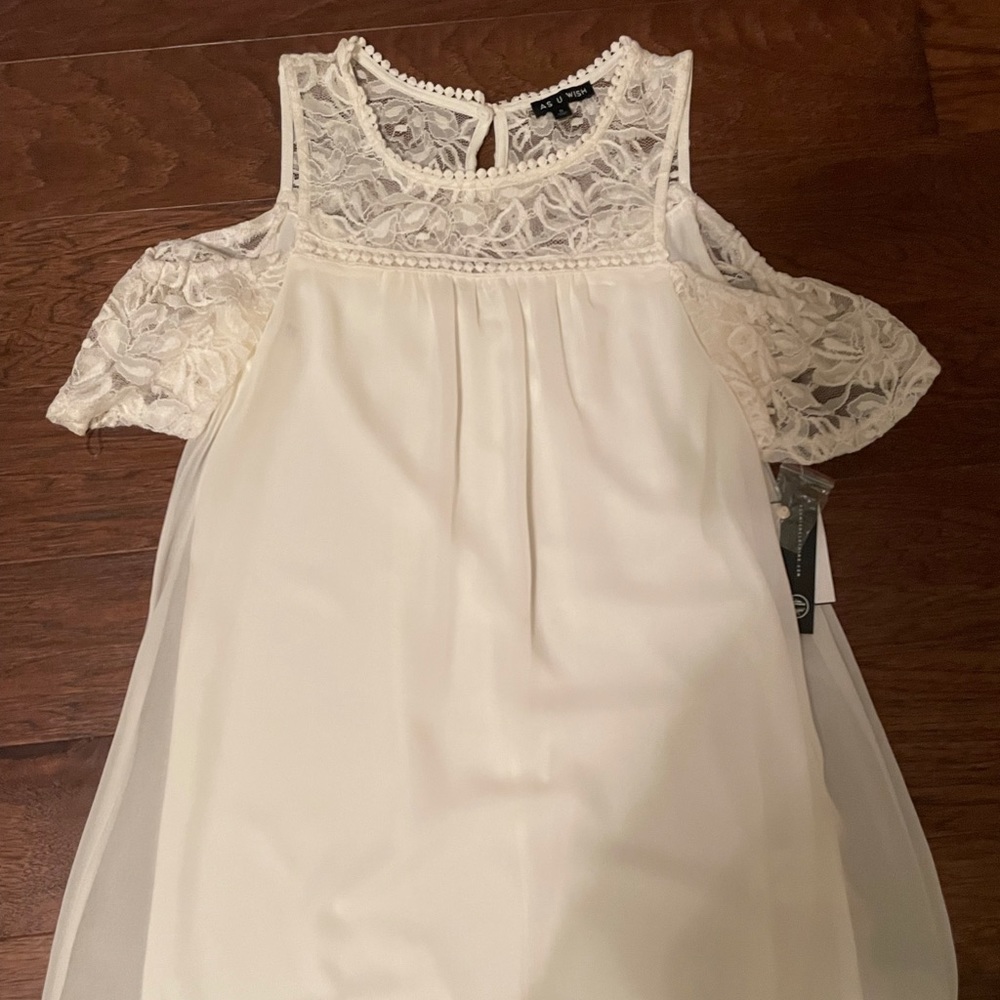White dress